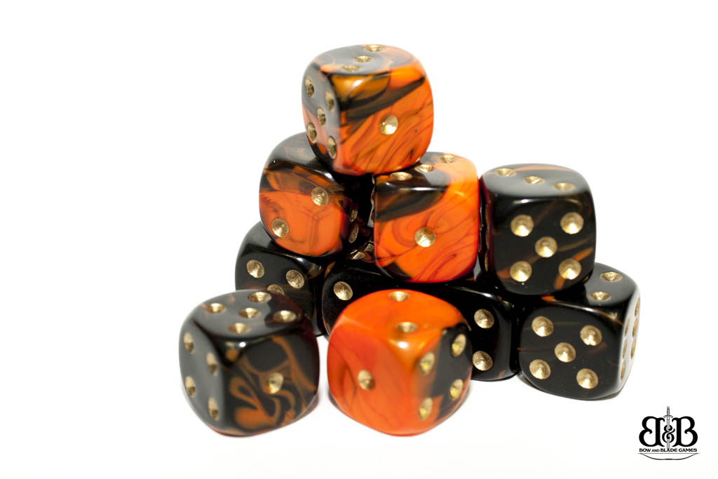 12mm Toxic Spotted Dice
