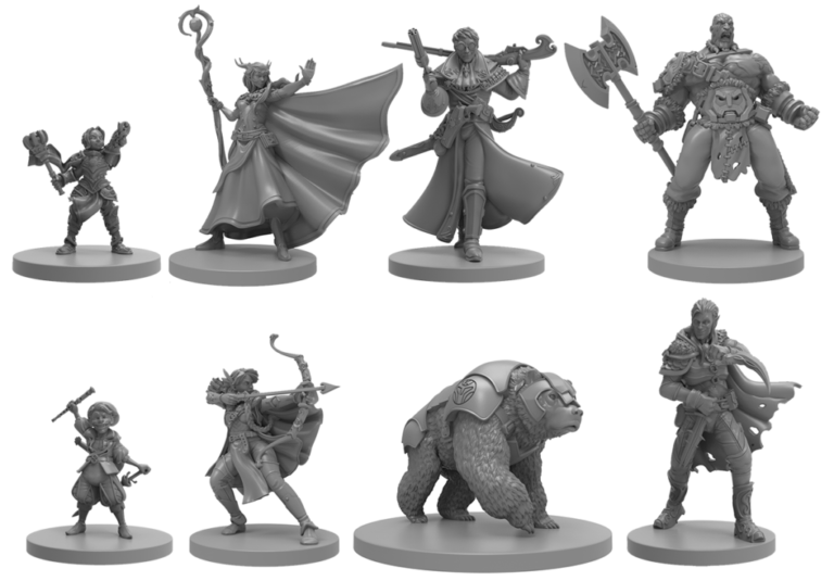 Critical Role Miniatures Vox Machina by Steamforged Games » Bow & Blade ...