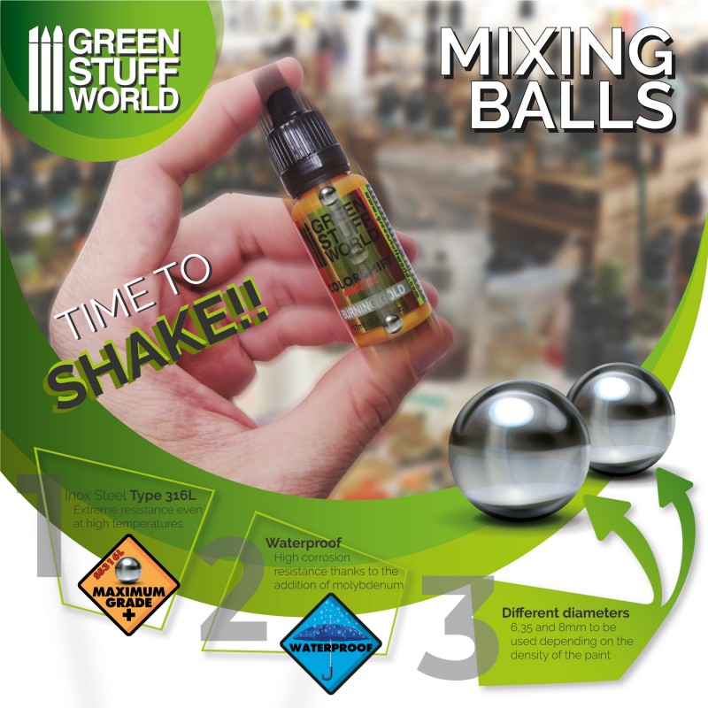 Green Stuff World Mixing Balls