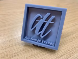 All Things Trance 3D Logo Print