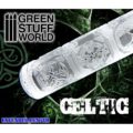 Green Stuff World Textured Rolling Pin Celtic