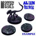 Green Stuff World Alien Hive Textured Rolling Pin