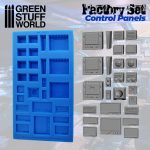 Green Stuff World Silicone Mold Control Panels