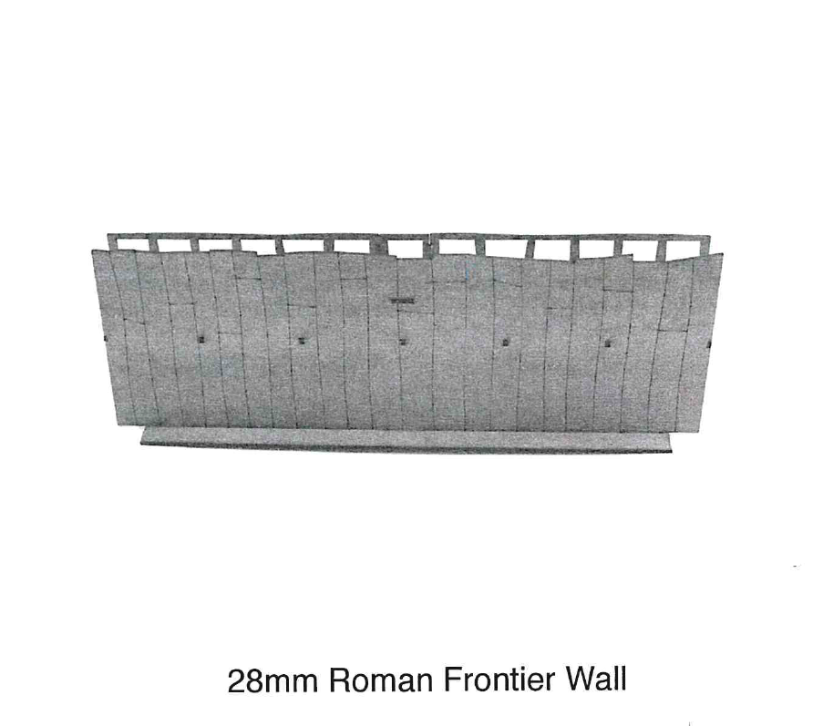 Roman Wall (28mm)