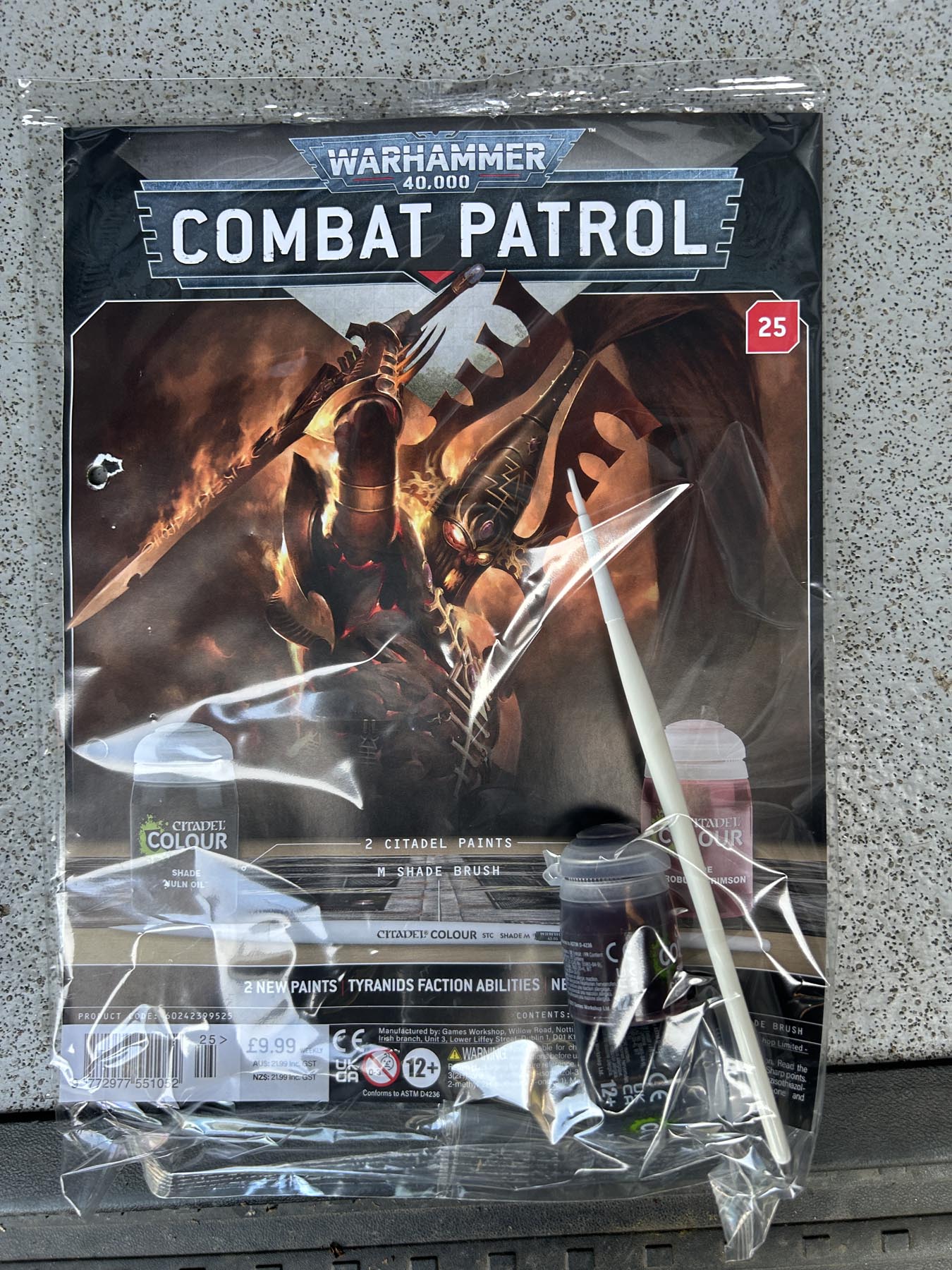 Combat Patrol Issue 25 - Paints & Brush